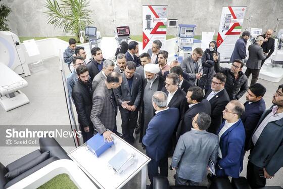گزارش تصویری | بازدید معاون علمی رئیس‌جمهور از پارک علم و فناوری خراسان