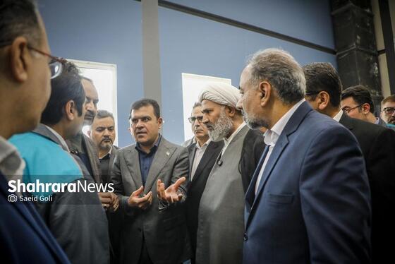 گزارش تصویری | بازدید معاون علمی رئیس‌جمهور از پارک علم و فناوری خراسان