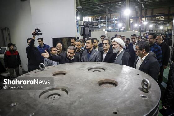 گزارش تصویری | بازدید معاون علمی رئیس‌جمهور از پارک علم و فناوری خراسان