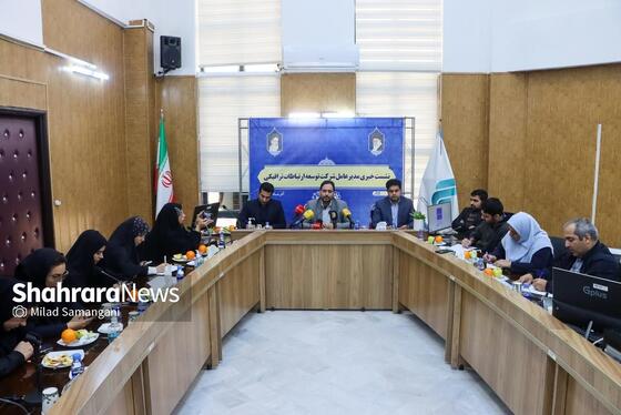 گزارش تصویری | نشست خبری مدیرعامل شرکت توسعه ارتباطات ترافیکی شهرداری مشهد