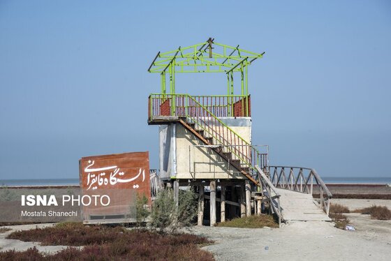 گزارش تصویری | آخرین نفس‌های بزرگ‌ترین خلیج خزر÷