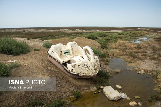 گزارش تصویری | آخرین نفس‌های بزرگ‌ترین خلیج خزر÷
