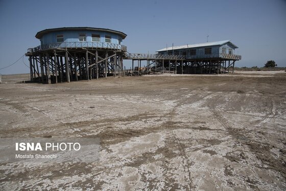 گزارش تصویری | آخرین نفس‌های بزرگ‌ترین خلیج خزر÷