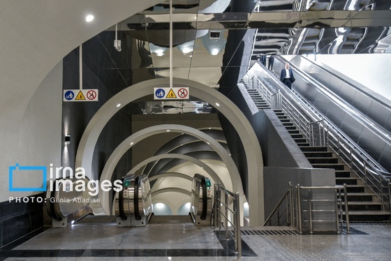 گزارش تصویری | افتتاح ایستگاه مترو مریم مقدس (س)