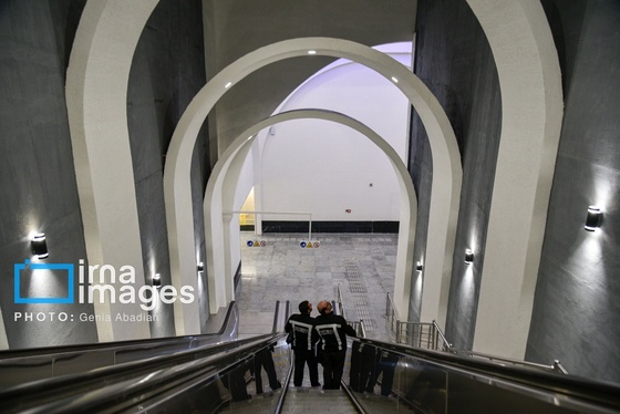 گزارش تصویری | افتتاح ایستگاه مترو مریم مقدس (س)