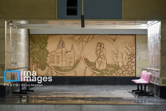 گزارش تصویری | افتتاح ایستگاه مترو مریم مقدس (س)