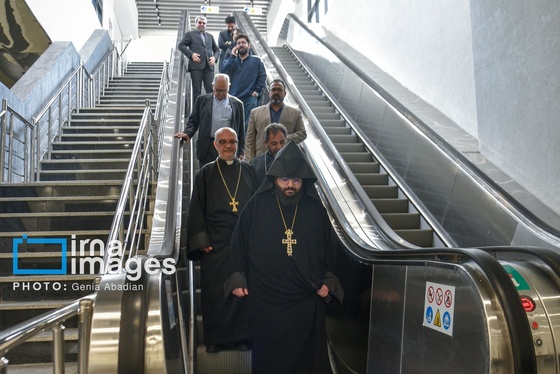 گزارش تصویری | افتتاح ایستگاه مترو مریم مقدس (س)