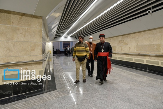 گزارش تصویری | افتتاح ایستگاه مترو مریم مقدس (س)