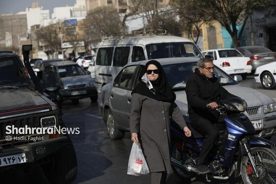 گزارش تصویری | آلودگی هوا در مشهد