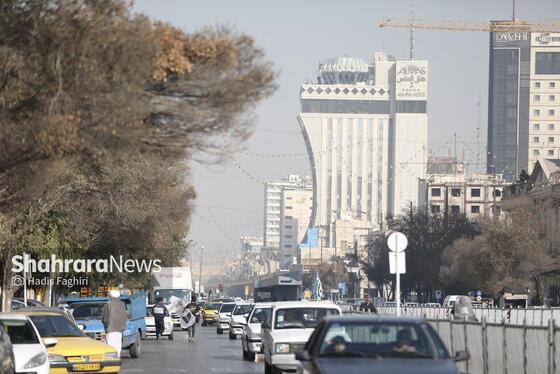 گزارش تصویری | آلودگی هوا در مشهد