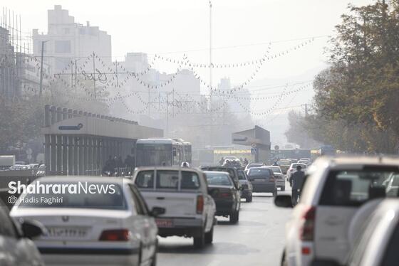 گزارش تصویری | آلودگی هوا در مشهد