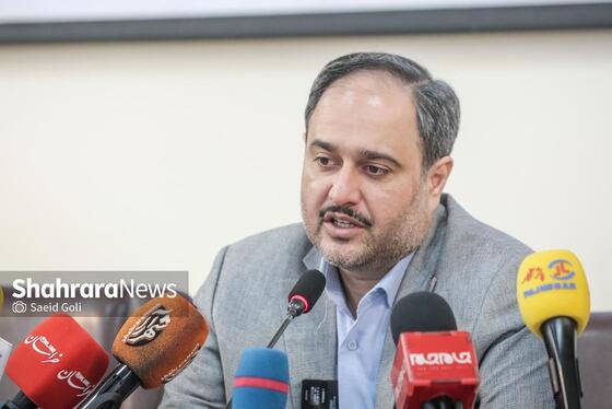 گزارش تصویری | نشست خبری معاون مالی و پشتیبانی شهرداری مشهد