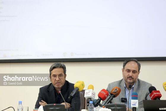 گزارش تصویری | نشست خبری معاون مالی و پشتیبانی شهرداری مشهد