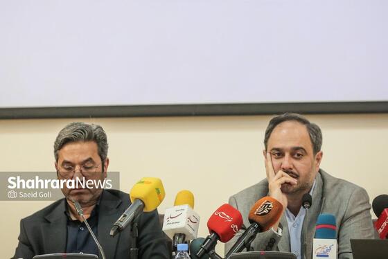 گزارش تصویری | نشست خبری معاون مالی و پشتیبانی شهرداری مشهد