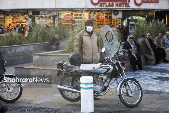 گزارش تصویری | شهر در سایهٔ آنفولانزا