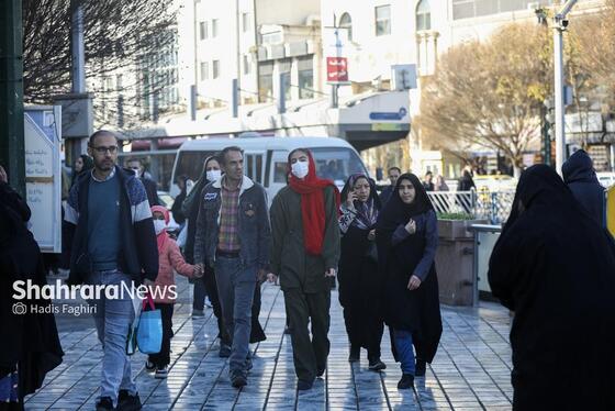 گزارش تصویری | شهر در سایهٔ آنفولانزا