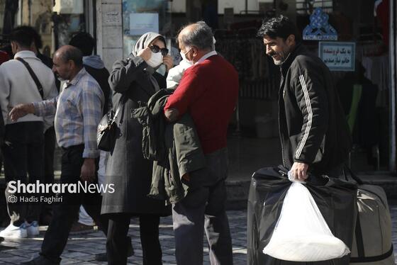 گزارش تصویری | شهر در سایهٔ آنفولانزا