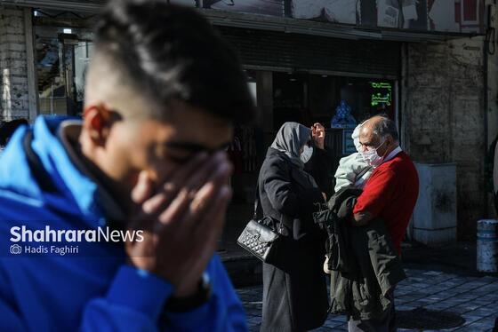 گزارش تصویری | شهر در سایهٔ آنفولانزا