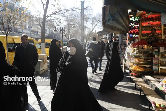 گزارش تصویری | شهر در سایهٔ آنفولانزا