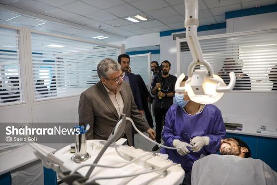 گزارش تصویری | افتتاح مرکز تخصصی دندان‌پزشکی شهرداری مشهد در منطقه قاسم‌آباد مشهد