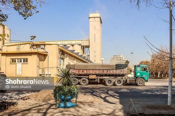 گزارش تصویری | سیلوی گندم مشهد