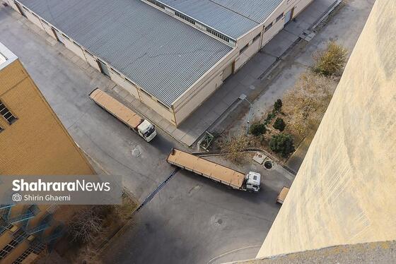 گزارش تصویری | سیلوی گندم مشهد