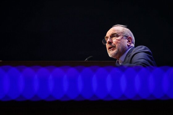 گزارش تصویری | نشست خبری رئیس مجلس شورای اسلامی