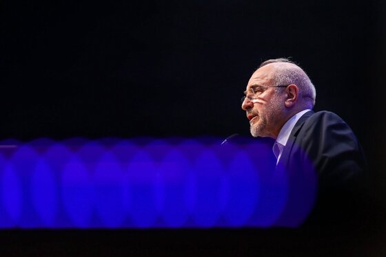 گزارش تصویری | نشست خبری رئیس مجلس شورای اسلامی