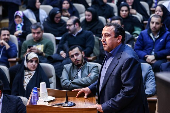 گزارش تصویری | نشست خبری رئیس مجلس شورای اسلامی