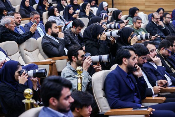 گزارش تصویری | نشست خبری رئیس مجلس شورای اسلامی