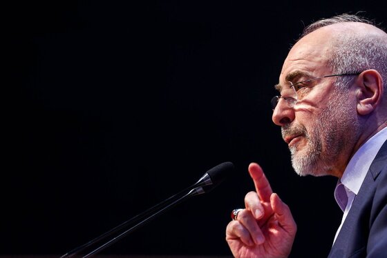 گزارش تصویری | نشست خبری رئیس مجلس شورای اسلامی