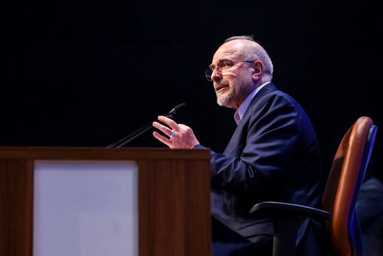 گزارش تصویری | نشست خبری رئیس مجلس شورای اسلامی