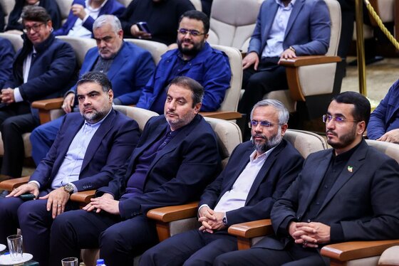 گزارش تصویری | نشست خبری رئیس مجلس شورای اسلامی