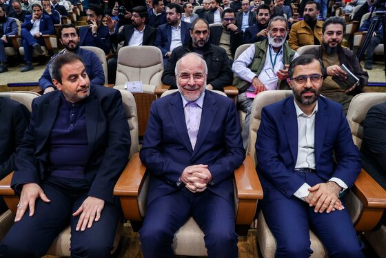 گزارش تصویری | نشست خبری رئیس مجلس شورای اسلامی