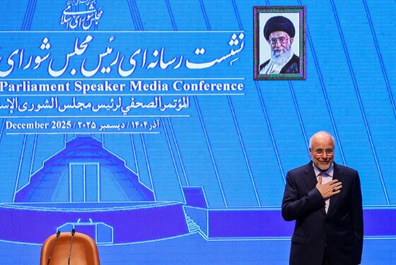 گزارش تصویری | نشست خبری رئیس مجلس شورای اسلامی