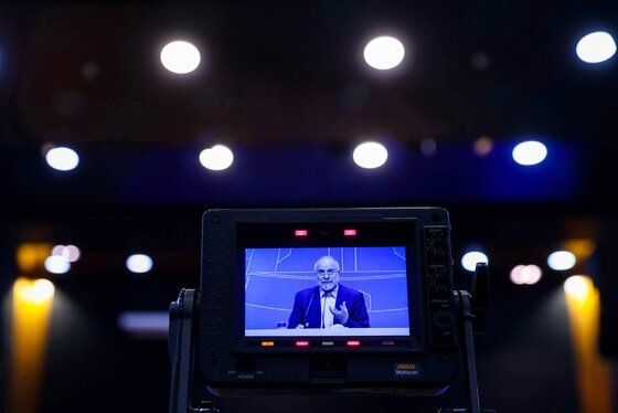 گزارش تصویری | نشست خبری رئیس مجلس شورای اسلامی