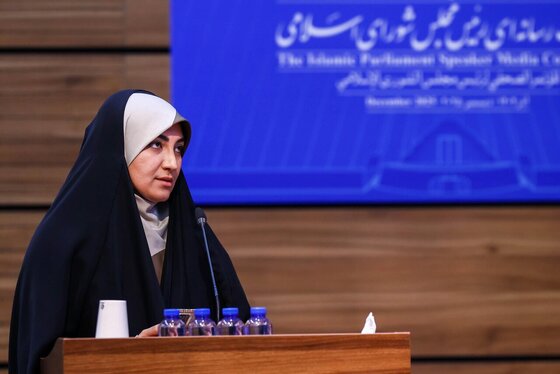 گزارش تصویری | نشست خبری رئیس مجلس شورای اسلامی