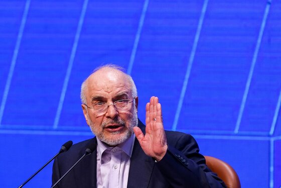 گزارش تصویری | نشست خبری رئیس مجلس شورای اسلامی