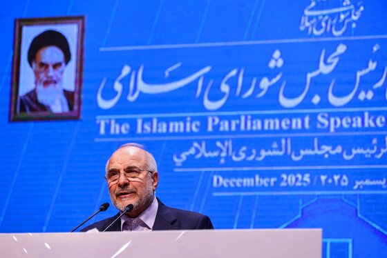 گزارش تصویری | نشست خبری رئیس مجلس شورای اسلامی