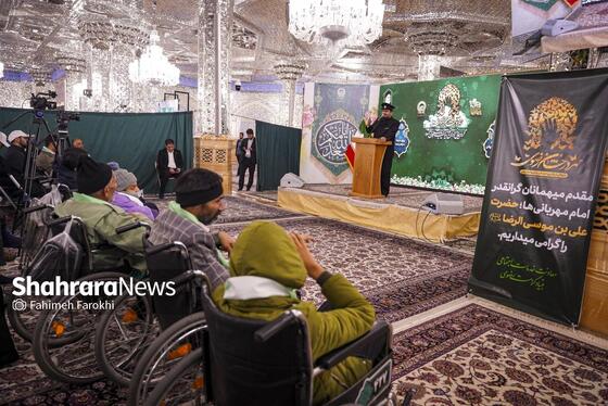 گزارش تصویری | تشّرف خانواده‌های زیارت اولی توانیاب به حرم مطهر رضوی