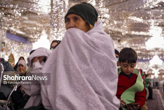 گزارش تصویری | تشّرف خانواده‌های زیارت اولی توانیاب به حرم مطهر رضوی