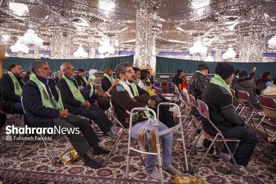 گزارش تصویری | تشّرف خانواده‌های زیارت اولی توانیاب به حرم مطهر رضوی