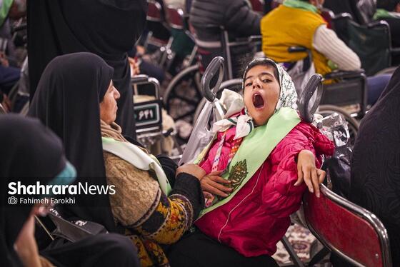 گزارش تصویری | تشّرف خانواده‌های زیارت اولی توانیاب به حرم مطهر رضوی