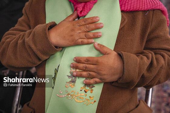 گزارش تصویری | تشّرف خانواده‌های زیارت اولی توانیاب به حرم مطهر رضوی