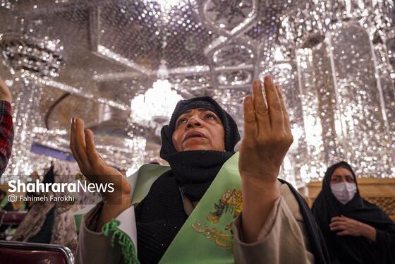 گزارش تصویری | تشّرف خانواده‌های زیارت اولی توانیاب به حرم مطهر رضوی