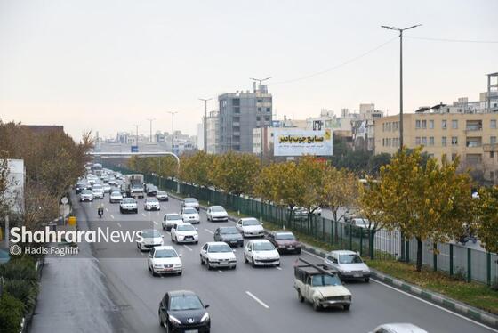 گزارش تصویری | بارش پاییزی باران در مشهد (۱۲ آذر ۱۴۰۴)