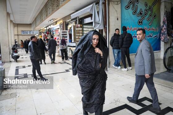 گزارش تصویری | بارش پاییزی باران در مشهد (۱۲ آذر ۱۴۰۴)