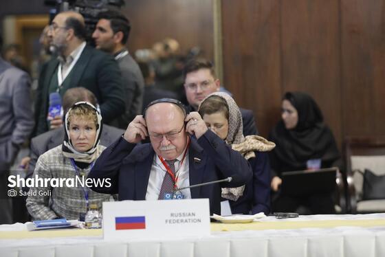 گزارش تصویری | نشست کمیته دائمی امور سیاسی مجمع مجالس آسیایی با حضور قالیباف، رئیس مجلس، در مشهد (۱۳ آذر ۱۴۰۴)