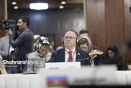 گزارش تصویری | نشست کمیته دائمی امور سیاسی مجمع مجالس آسیایی با حضور قالیباف، رئیس مجلس، در مشهد (۱۳ آذر ۱۴۰۴)