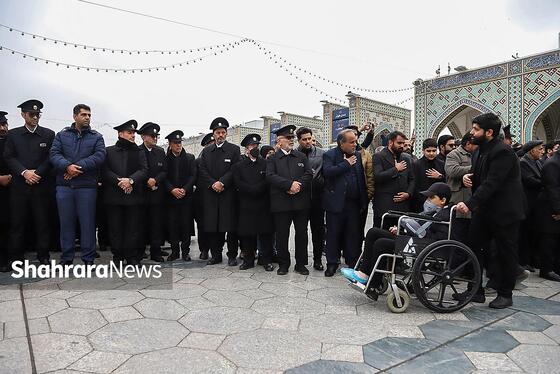 گزارش تصویری | مراسم تشییع پیکر همسر و فرزند معاون رئیس‌جمهور در مشهد